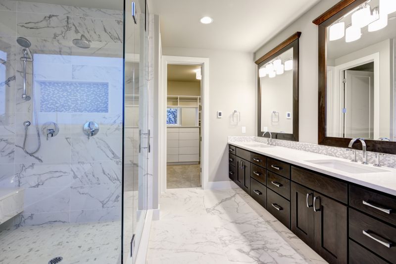 Marble Vanity Area